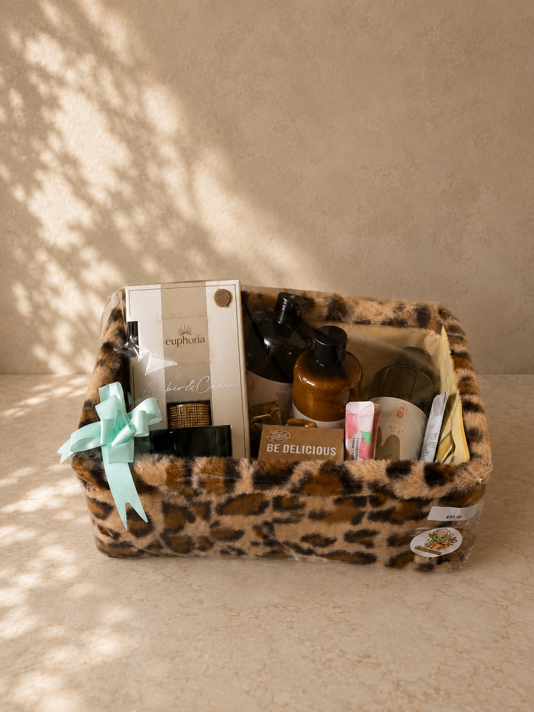 Luipaard Cadeaumand – Luxe Verzorgingscadeau