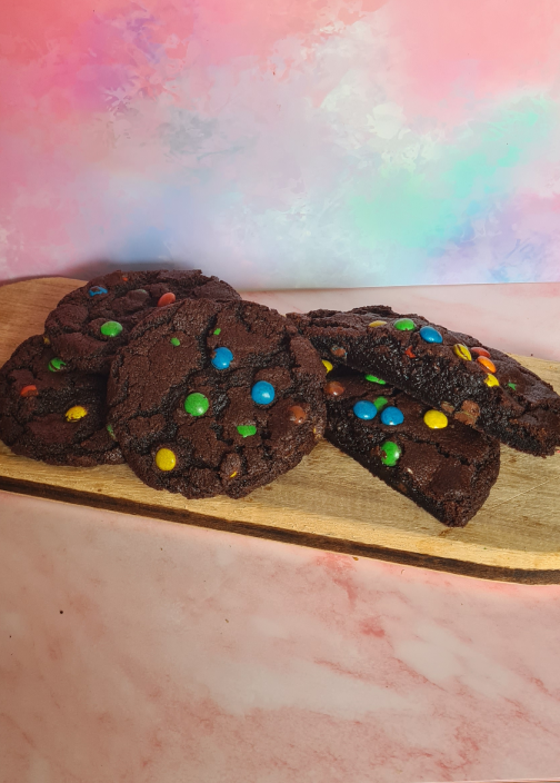 Cookies - Vers Gebakken Chocoladekoekjes met M&M's