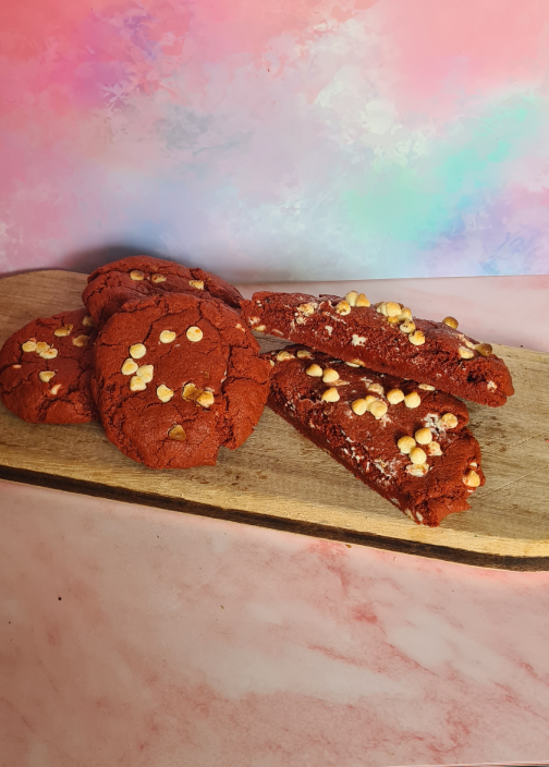Cookies - Vers Gebakken Red Velvet Koekjes
