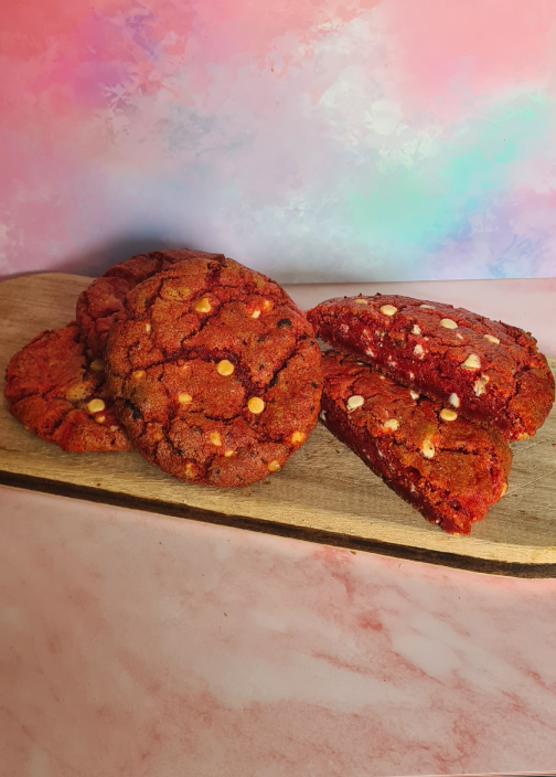 Cookies - Vers Gebakken Strawberry Koekjes