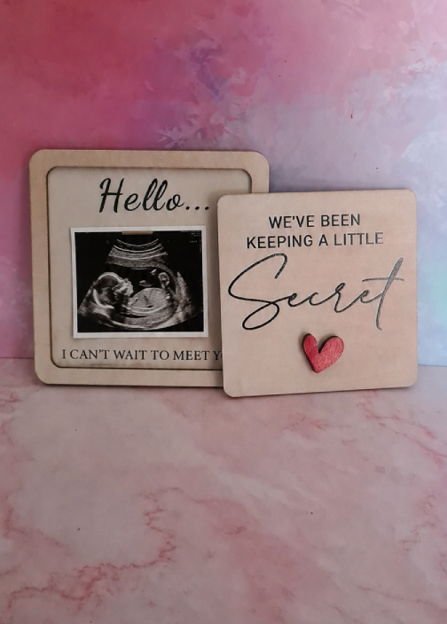 We've been keeping a secret - Cadeau om je zwangerschap aan familie en vrienden aan te kondigen