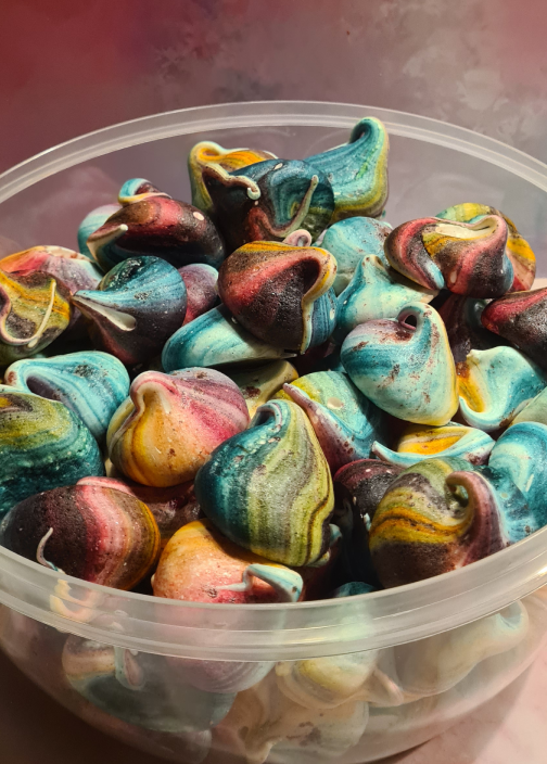 Meringue – 50g in Verschillende Smaken