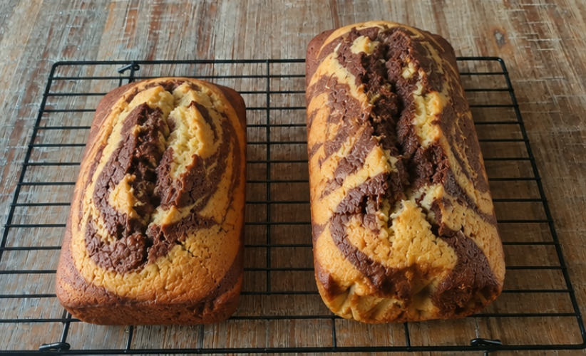 Roomboter Marmer Cake
