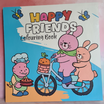 Happy Friends Kleurbook