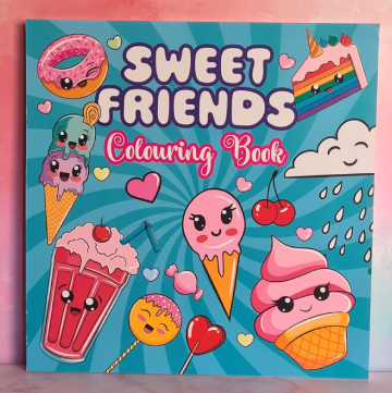 Sweet Friends Kleurbook (toetjes)